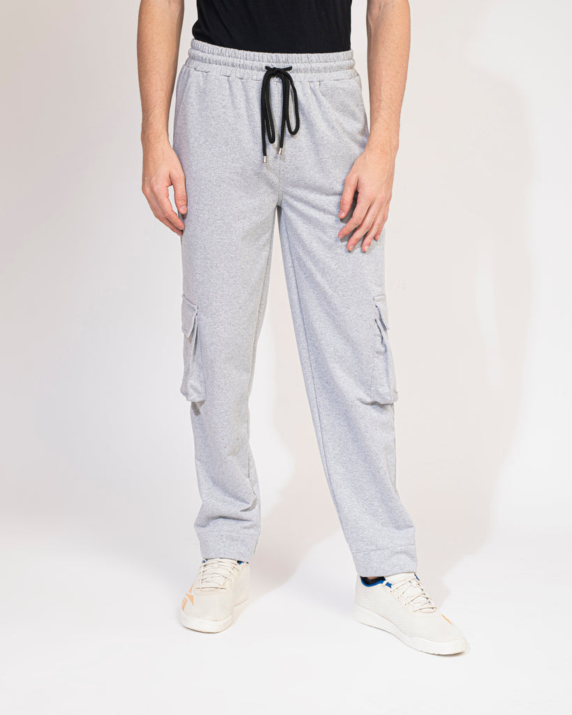grey cargo pant front