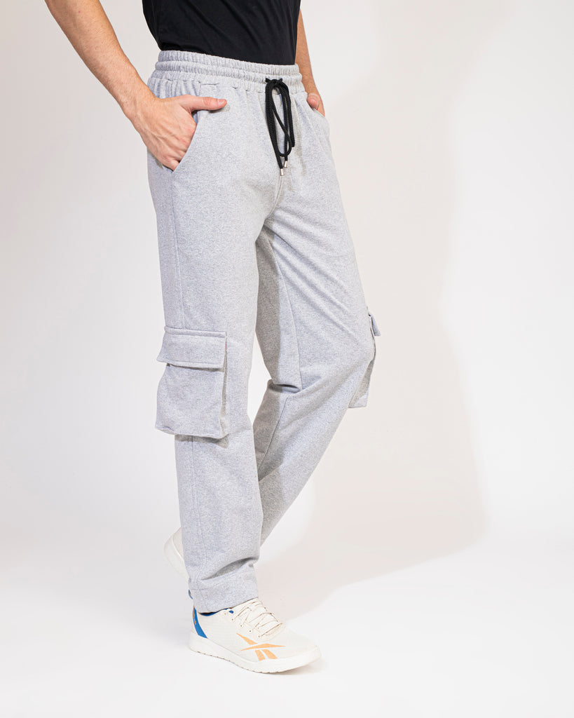 grey cargo pant side